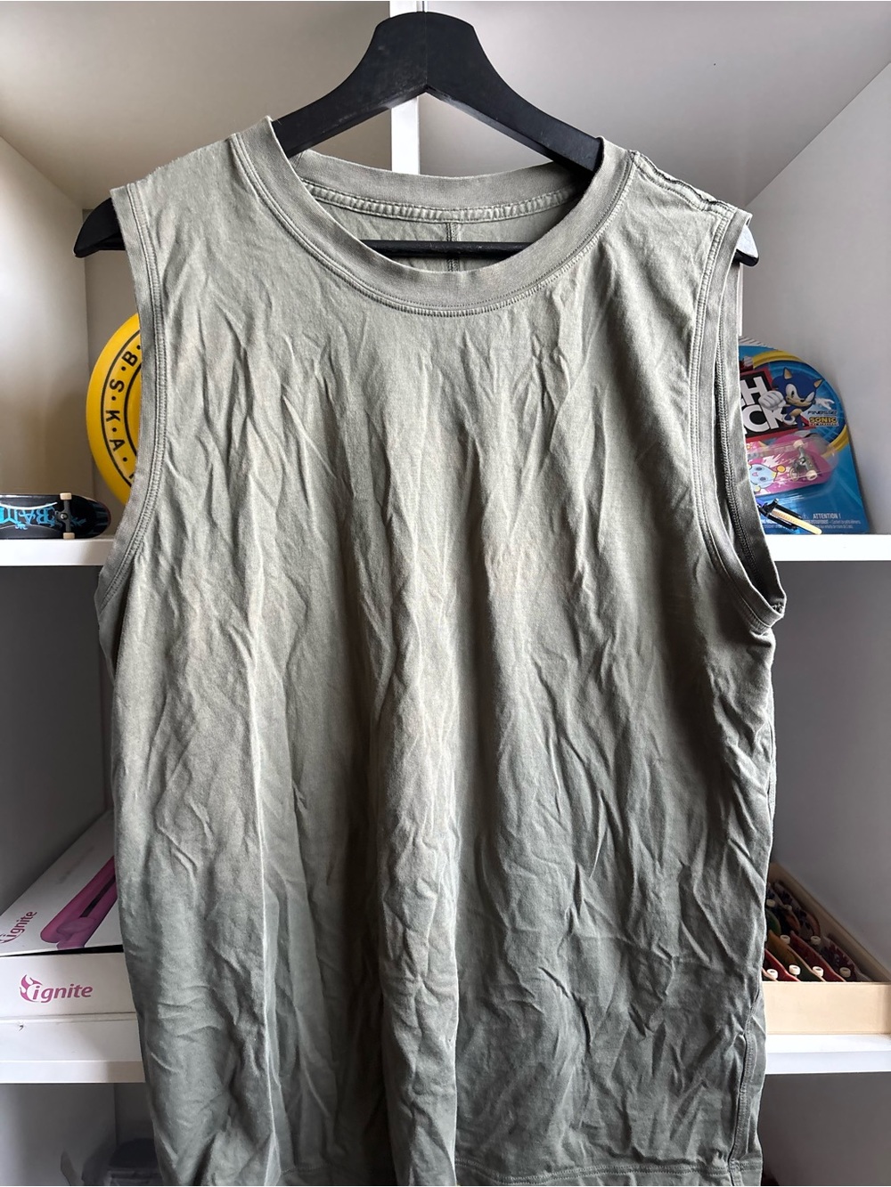Olive Lululemon tank top